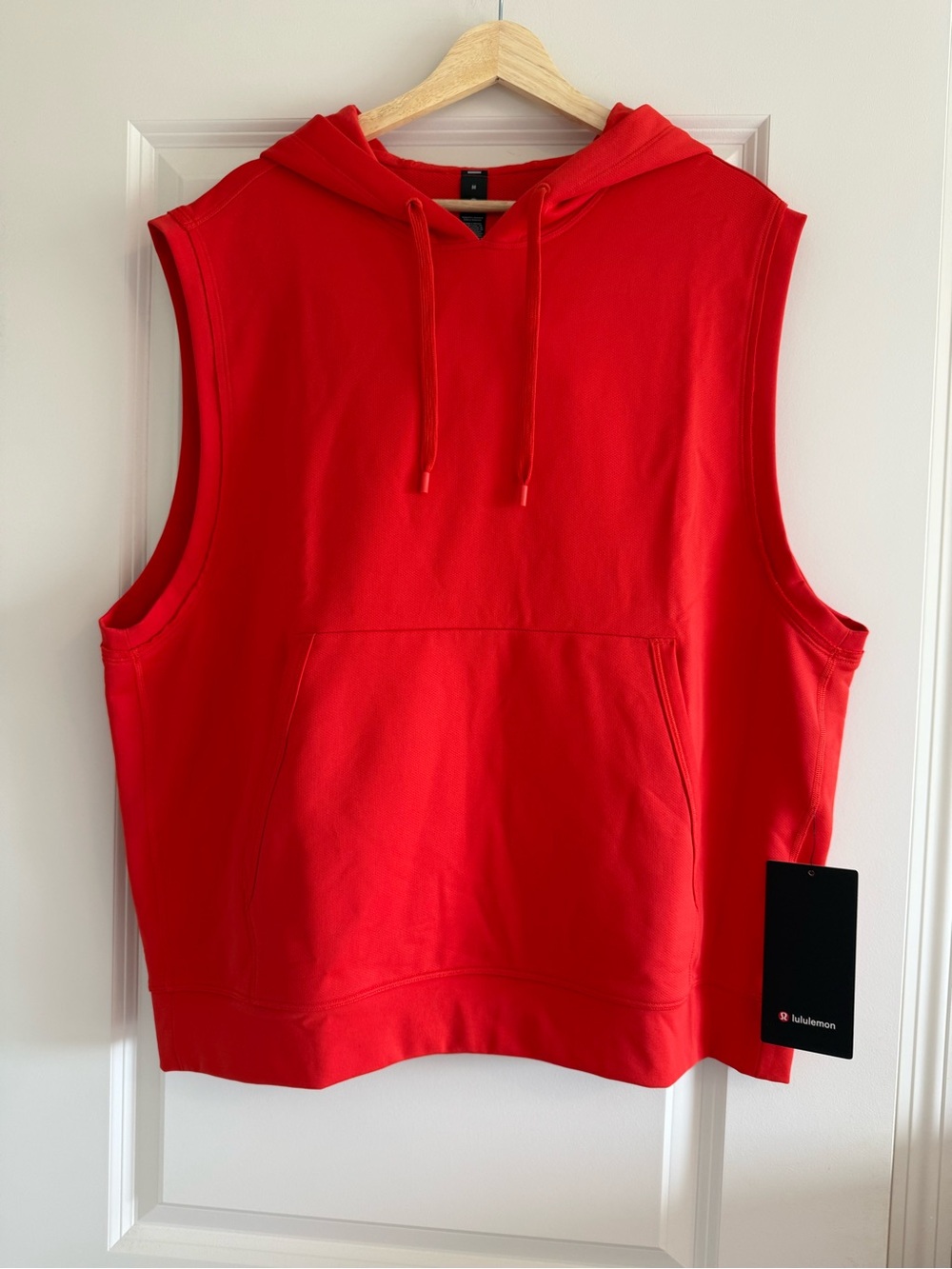 Lululemon Warm-Up Sleeveless Gym Hoodie CRYE Size M New